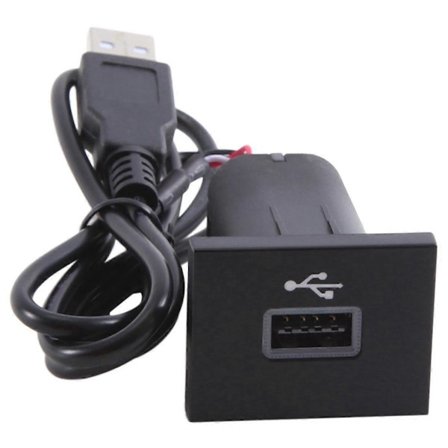 USB-ingångsadapter för bilradio, U-disk Flash-uttag, kabel för Focus 2 Mk2 2009-2011