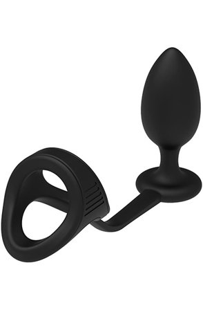 Kjøp Ramrod Cockstrap With Anal Plug - Analplugg med penisring | God pris