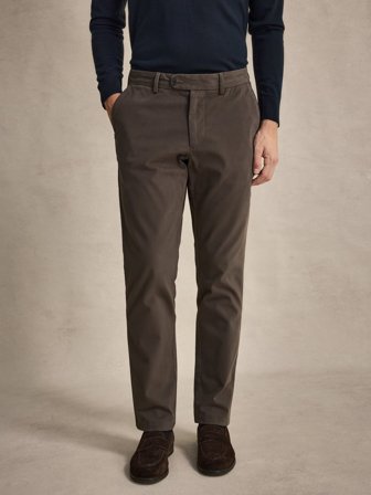 John Henric Men's Grüne Chinos Slim Fit Size 38