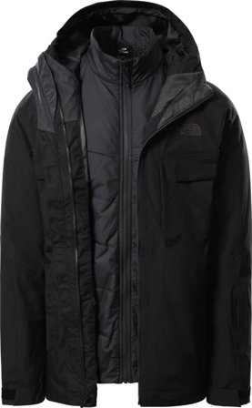 The North Face Men's Fourbarrel Triclimate Men lined ski jackets Black M
