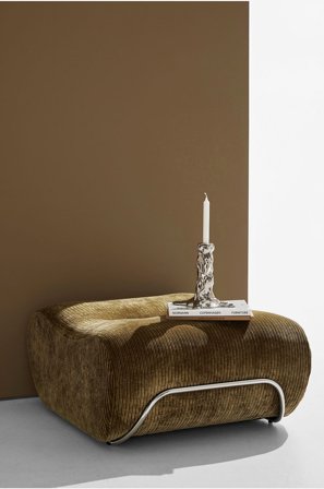 Pastill - Archie puff - Grön - Fotpallar & puffar - Från Homeroom