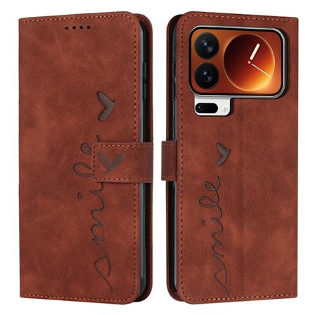 Xiaomi 17 Pro Plånboksfodral Imprinted Heart Pattern