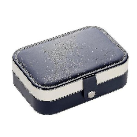 Multifunktionel smykkeskrin arrangør display smykker opbevaringsboks til ringe øreringe halskæde