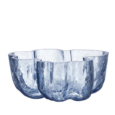 Kosta boda Crackle kulho 250 mm, circular glass