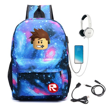 Nyt roblox-spil omkring rygsæk USB skole rygsæk