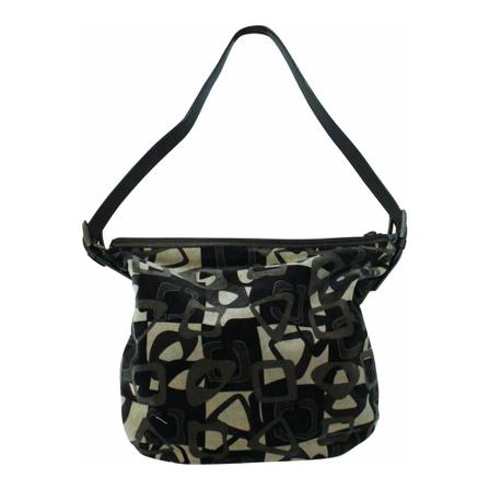 Celine Vintage, Pre-owned Print Shoulder Bag Zwart, Dames, Maat:ONE Size