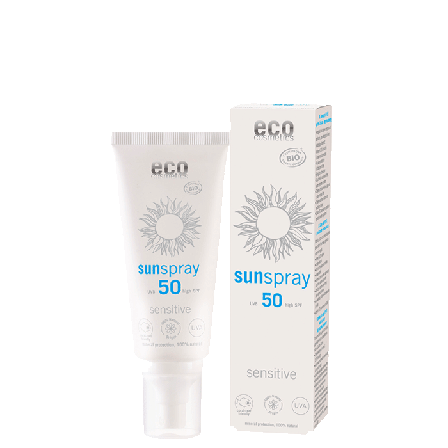 Eco Cosmetics Solspray Känslig Hud SPF 50 100 ml