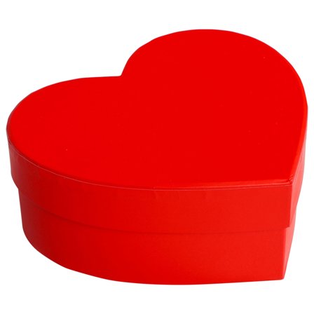 Sydän Lahjarasia Punainen 11,5x10,5x4,5 cm