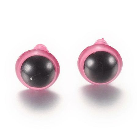 10 par (20 stk) Øjne til "Amigurumi" 10mm Ø