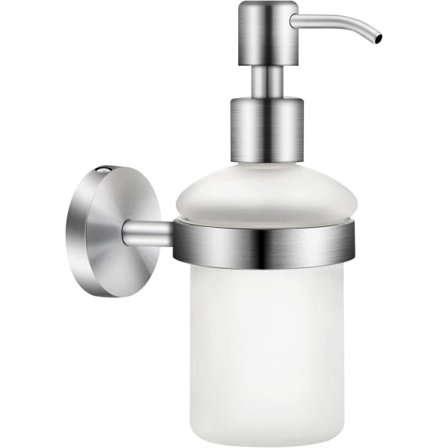 Vægmonteret sæbedispenser i 304 rustfrit stål, 200 ml, til shampoo