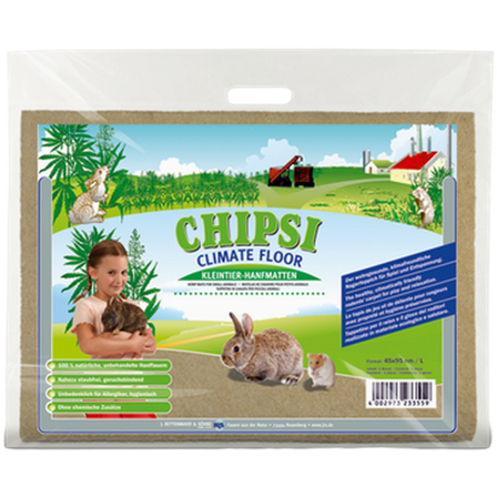 Chipsi - Klimagulvmatte av hamp Beige 115 x 50 cm - Smådyr - Bunnstrø og bomateriale - Burspon - ZOO.no