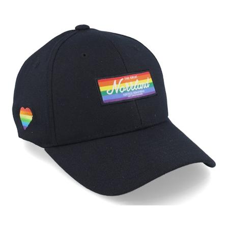 SQRTN - Schwarz adjustable Cap - TGN Patch Hooked Cap Multicolor Adjustable @ Hatstore