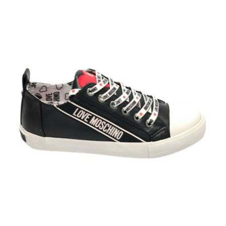 Moschino Sneakers Sneakers in Nappa DS19Mo15 Nappa , Zwart , Dames , Maat: 36 EU