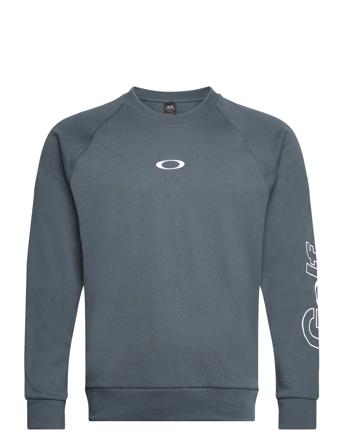 Crew Graphic Pkt Sweat-shirt Genser Grå Oakley Sports*Betinget Tilbud