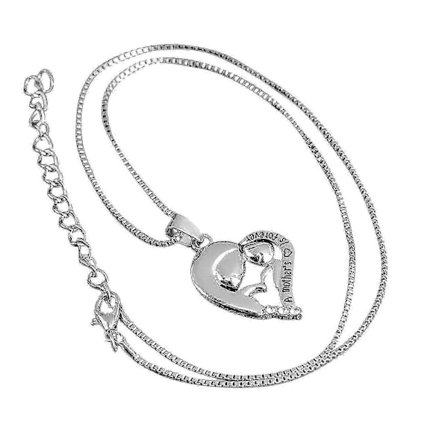 "Mors Dag Present Mor Dotter Lager Halsband Mors Dag Present Sammanfogad Halsband"