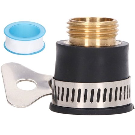 Yleiskäyttöinen hanaliitäntäadapteri keittiöön ja puutarhaan, vesiletkun pikaliitin 1/2 tuumaa