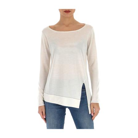 Fabiana Filippi jumper Hvid, Dame Bluser