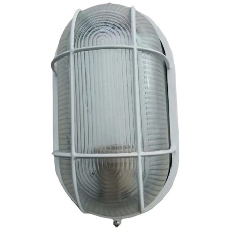 Eksplosjonssikker lampe, høy temperatur oval rund