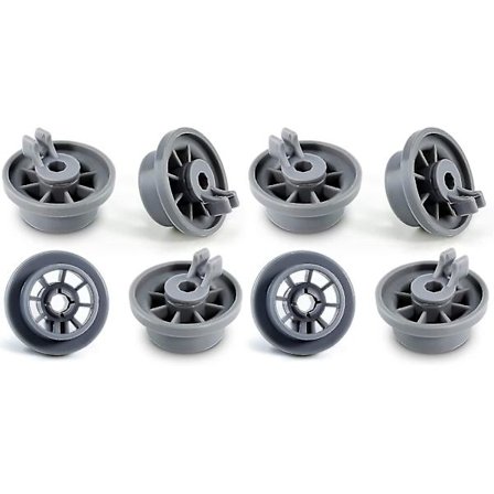 Diskmaskins Korg Hjul Korg Hjul Pack Om 8 Ersättning