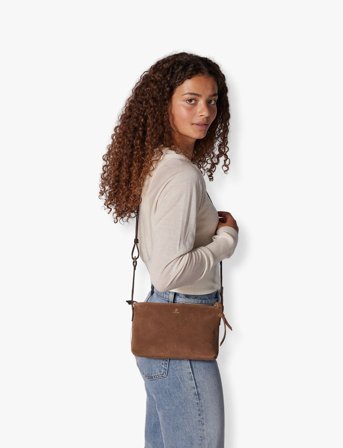 Adax Rozzano Shoulder Bag Lilly - Brown - ONE SIZE