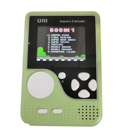 Lapsuuden klassikko nostalginen käsikonsoli retro värillinen näyttö ins pelikonsoli sup pelikonsoli.