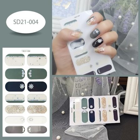 4 STK Nail Stickers Christmas Nail Sticker 4 4