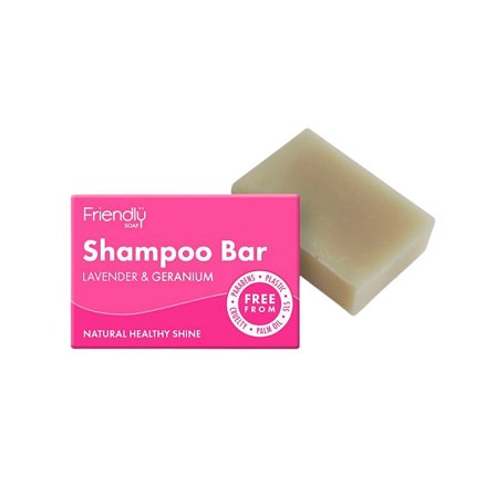 Friendly Sæbebar Lavendel & Geranium 95 g, Skincare, Håndpleje, Håndsæbe