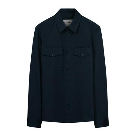 Seidensticker Overshirt Regular , Blauw , Heren , Maat: XL