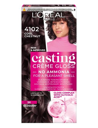L'Oréal Paris L'oréal Paris Casting Creme Gloss 410 Cool Chestnut - Nude - ONE SIZE