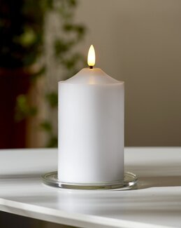 LED-pöytäkynttilä Flamme Valkoinen