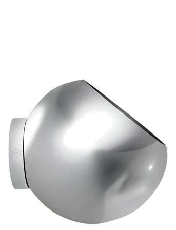 AYTM Globe Vægblomsterpotte - Silver - Ø17XH15.4CM