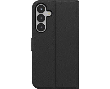 ZAGG Folio Black Samsung Galaxy S25+ - Slimmat mobilskal i läderimitation för Galaxy S25+