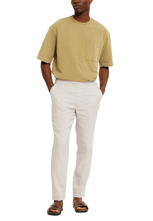 Plain Units TheoPL Byxor Herr Beige M-34
