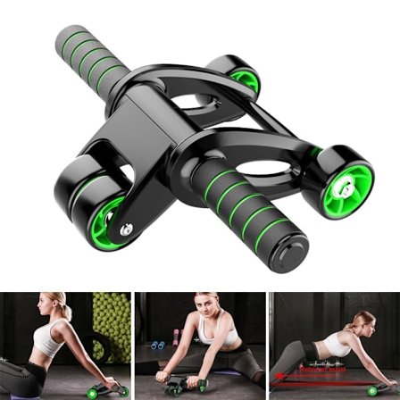 Abdominal Wheel Fire-Wheel Healthy Belly Wheel Automatisk