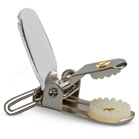 20 stk. 1 1/8" Polerede nikkelbelagte clips med SIKKER TAND FOR AT SIKRE MAKSIMALT HOLD Perfekt til fremstilling af vanter, seler