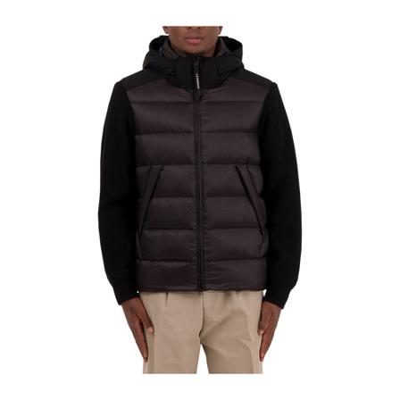 C.p. Company, Coats Zwart, Heren, Maat:L