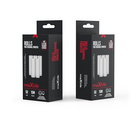 Maxlife Rullsats för Termoskrivare