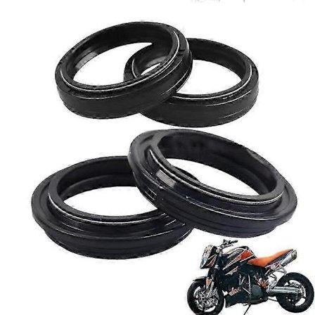Etuhaarukan tiivisteet KTM 125 DUKE 200 390 85 250 300 -malleihin 43x53x95mm Moottoripyörän etuiskunvaimentimen pölysuoja_Lahja