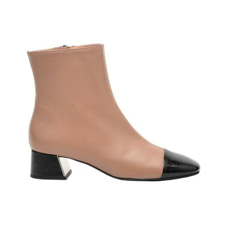 Roberto Festa, Heeled Boots Beige, Dames, Maat:38 1/2 EU,rubber