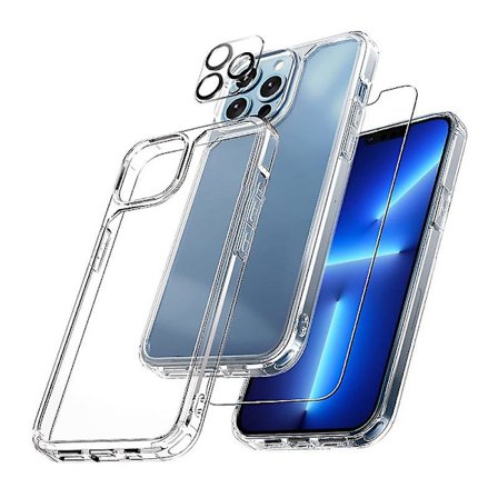 Iphone 14 Linsfilm Skärmskyddsfilm Kit Telefonskal Kit