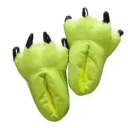 Tiikeri Eläimen Tassut Tossut Pojille Tytöille Unisex Lapsille Söpöt Hirviö Kynsi Tossut Sarjakuva Pehmeät Pehmo Lämpimät Kotitossut Lasten Kengät