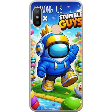 Kompatibelt Mobilskal till Xiaomi Redmi 6 Pro Crowned Space Runner