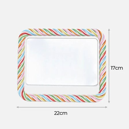 LED-opplyste forstørrelsesglass 3X forstørrelsesglass Leselys