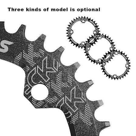 Deckas Smal Bredde Mtb Rund Ovalt Kjedeblad