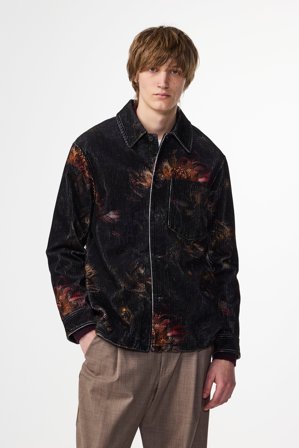 NN.07 Blaze Hemdjacke Herren Multi Bio-Baumwolle