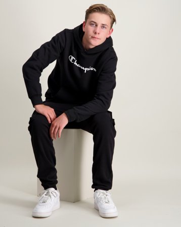 Champion Hooded Sweatshirt Schwarz Hoodies/Kapuzenpullover Jungen - Kids Brand Store