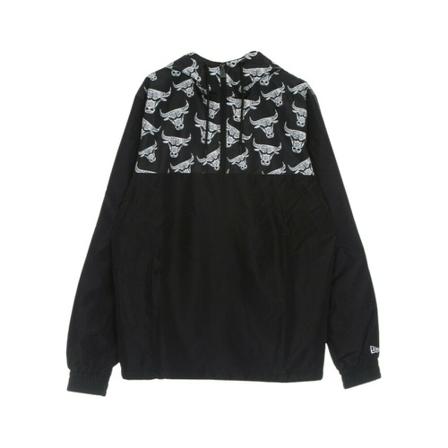 New Era threadable windbreaker nba distressed logo svart, Herr Vindjackor, Herr, Storlek: L