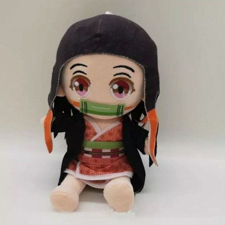 Demon Slayer Kamado Nezuko Plyschfigur Manga Anime 22 cm NY KLB