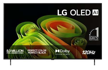 LG 65tum B6 4K OLED Smart TV (2026) - OLED65B6ELC.AEU