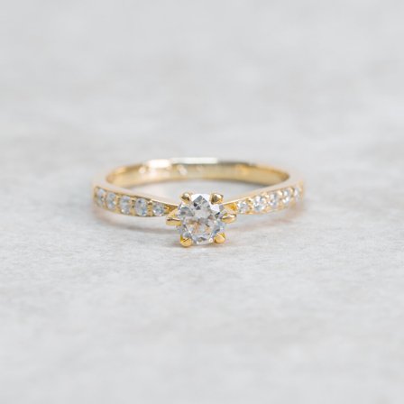 Förlovningsring Malva, 18K Rödguld 0.50 Carat - Förlovning- och vigselringar